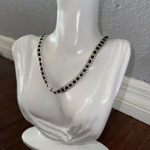 Milor necklace vintage ónix and 925 silver ITALY